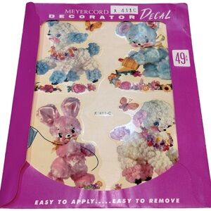 Vintage Meyercord Decorator Decal Set